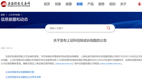 BJL平台股份入选上证科创板成长指数成份股